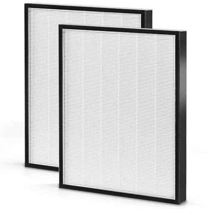 Replacement Filter Compatible with Air Purifier 3000 Series, Includes 2x White Filters Combo