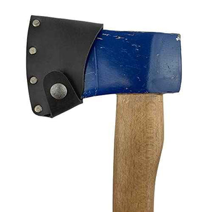 Hatchet Blade Cover Handmade from Full Grain Leather - Protector Case Cover, Small Axe Blade Safety Sleeve, Camping Accessory, Lumberjack Outdoor Essentials