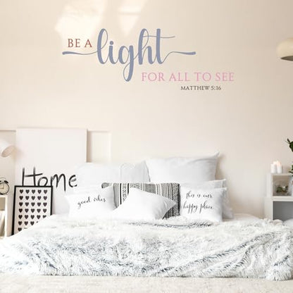 Kosiz 10 Pcs Bible Quote Verse Wall Stickers Inspirational Wall Decals Peel and Stick Quotes Motivational Scripture Religious Stickers for Home Library Office Art Decorations(Stylish Style)