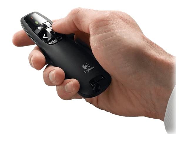 Wrls Presenter R400 50ft Range Red Laser Pointer/Receiver/Case