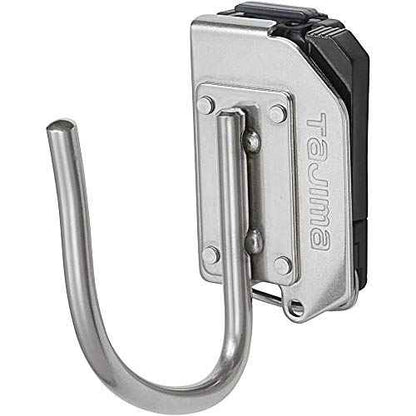 Tajima Safety System Detachable Tool Holder, Heavy Duty Heavy Duty Stainless Steel J-Hook, Easy to Put on and Take Off Later, Can Be Installed on a Belt Later, Easy to Replace Waist Tools, Choose Only
