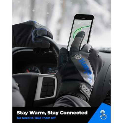 toolant 100% Waterproof Work Gloves for Men, Insulated Winter Gloves with Reinforced Palm for Cold Weather Protection, S-XXL
