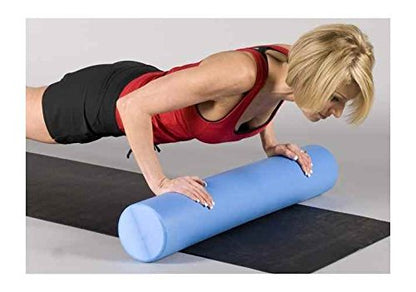 JFIT High Density Smooth EVA Foam Roller - Made in Taiwan - Multiple Size Options Available - Exercise, Massage, Muscle Recovery, Round Foam Roller