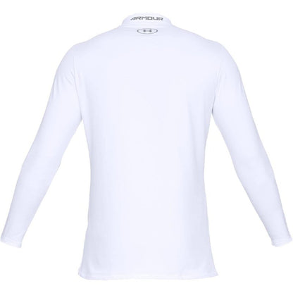 Under Armour Men's ColdGear® Armour Fitted Mock SM White
