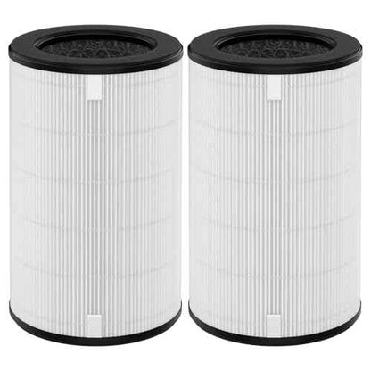 AP-T45 AP-T40FL Replacement Filter Compatible with 1461901 Homedics Total Clean 5-in-1 Air Purifier, AP-T45, AP-T45WT, AP-T40, AP-T40WT, AP-T40WTAR, AP-T40FL, H13 True HEPA Filter, 2 Pack