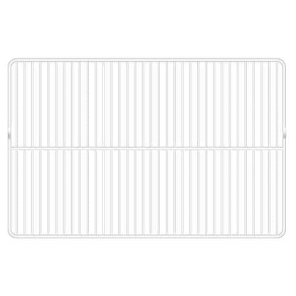 240360908 Refrigerator Wire Shelf 25 3/7 X 16 1/2 Inch Compatible with Frigidaire, Kenmore, Foreverpro 240360901, 240360905, 3189137, AP5805565, EAP9492365 (1 Pack)