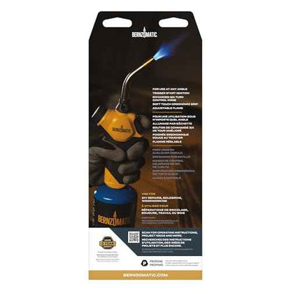 Bernzomatic¢ç FlameCommander¢â Torch ? Adjustable Swirl Flame Propane Torch for DIY Projects, Household Repairs, Soldering, and More