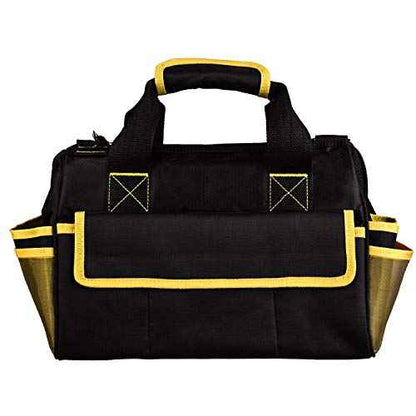 KATA 16 Inch Heavy Duty Tool Bag with Wide Mouth for Tool Storage,Carrier and Organizer,Bag for Tools,Yellow