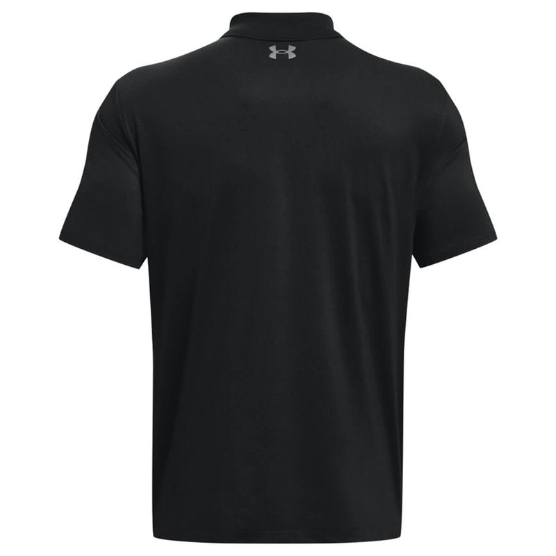 Under Armour Men's Performance 3.0 Polo, (001) Black / / Pitch Gray, Large