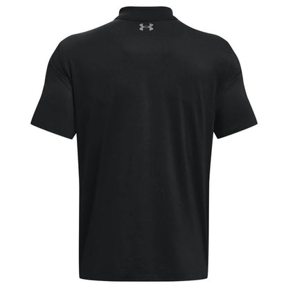 Under Armour Men's Performance 3.0 Polo, (001) Black / / Pitch Gray, Large