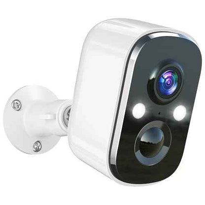 Techage Security Cameras Wireless Outdoor, 2K Battery Powered WiFi Cameras for Home Security with AI Motion Detection, Color Night Vision, 2-Way Talk, IP66 Waterproof, Cloud/SD Storage