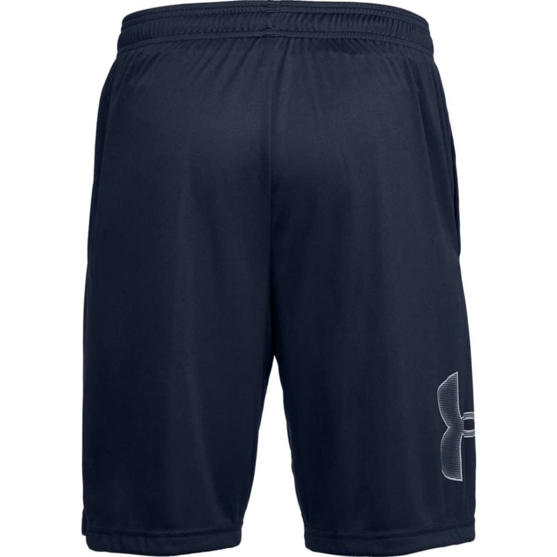 Under Armour Men's Tech Graphic 10" Shorts, Academy Blue (409)/Steel, X-Large Tall