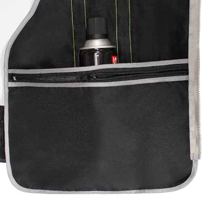 Reflective Class 2 Police Traffic Vest Lime Green 4 Point Breakaway Heavy Duty High Visibility Yellow Police Vest