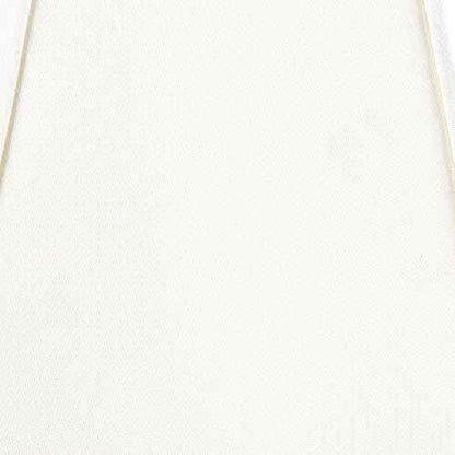 GO&SO Square Cut Corner Lampshades Set of 2, 8x14x11 Inch Medium Table Lamp Shades Cream-Yellow, Natural Fabric Handcrafted, Easy Assembly,Bell Lamp Shade for Floor Lamps Replac for Living Room