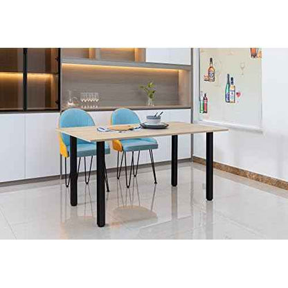WUHUANGKAKA 32" Square Office Table Furniture Leg,32 Inch Adjustable Metal Furniture Legs,DIY Workbench,Casual Dining Table Coffee Table Legs ect, with Floor Protectors(Set of 4).