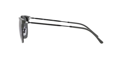Ray-Ban RB4416 New Clubmaster 6653B1 53MM Grey On Black/Dark Grey Square Sunglasses for Men for Women