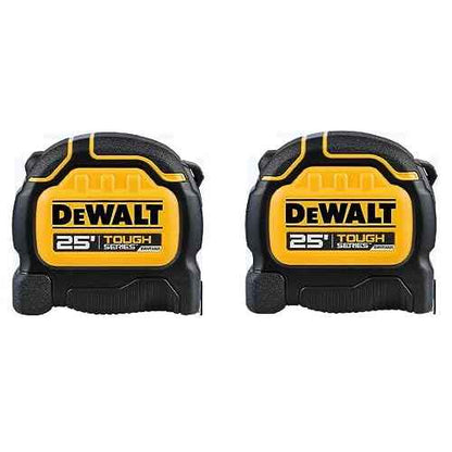 Dewalt ToughSeries 25 ft Tape Measure - 2 Pack