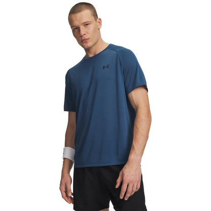 Under Armour Men's Tech 2.0 Short-Sleeve T-Shirt, (498) Wham Blue / / Black, Small