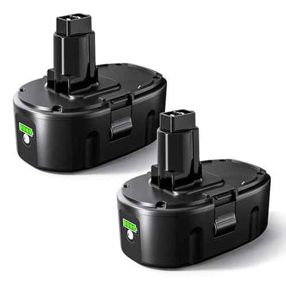 7.0Ah Replacement for Dewalt 18V Battery DC9096 DC9098 DC9099 DW9095 Lithium Battery, Compatible with Dewalt 18 Volt Cordless Power Tools & Charger