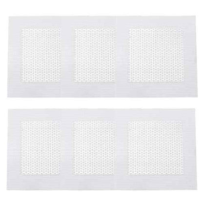 6PCS 4¡± Drywall Repair Kit, Aluminum Wall Patch with Galvanized Plate, Self Adhesive Fiberglass Dry Wall Hole Patches for Drywall Ceiling Sheetrock