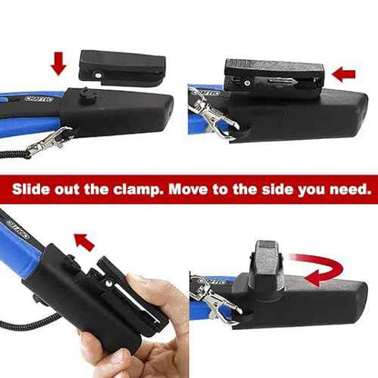 Retractable Utility Knife Box Cutter with Holster & Lanyard - The Ultimate Tool for Precise Cuts, 3 Blade Settings, Ergonomic Design, Left & Right Hand Friendly, Quick Blade Change CT5 (Blue)