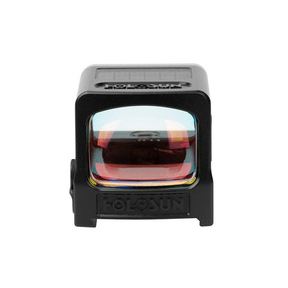 HOLOSUN HE509T-RD X2 Reflex Red Dot Sight for Pistol - Durable Shake-Awake Parallax-Free Enclosed Handgun LED Sight with Multiple Reticle System & 12 Brightness Settings - RMR Adapter Included