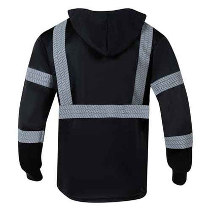VENDACE 3pcs Safety Reflective High Visibility Long Sleeve Shirts Class 3 Hi Vis Construction Breathable Work Shirts for Men