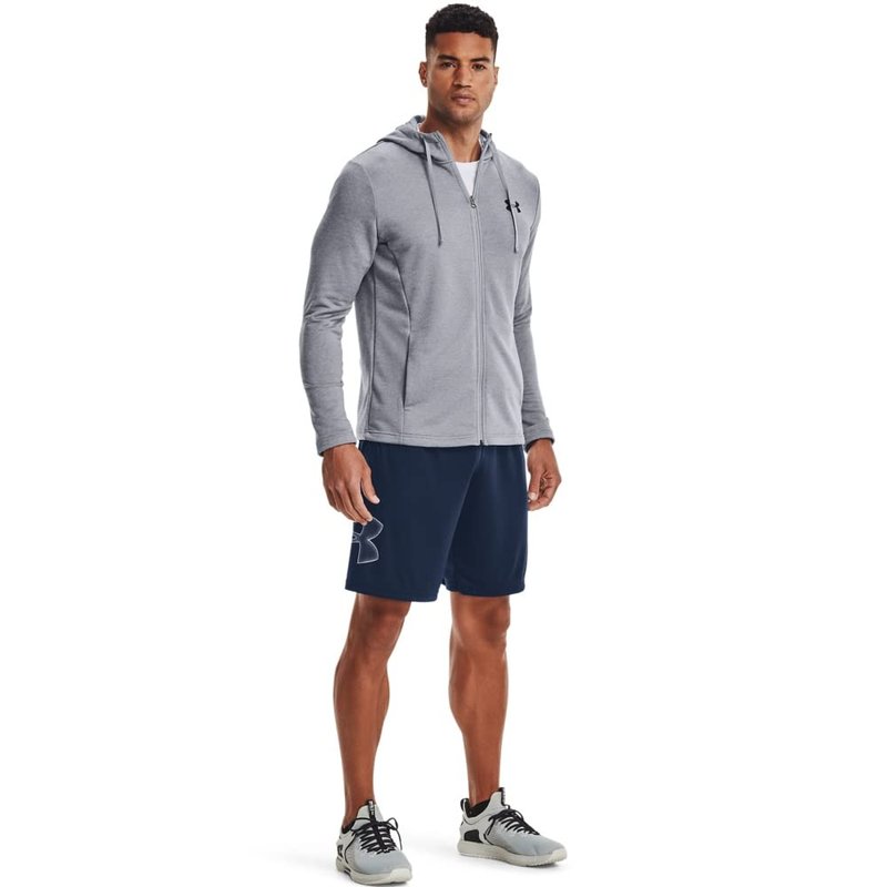Under Armour Men's Tech Graphic 10" Shorts, Academy Blue (409)/Steel, 5X-Large Tall