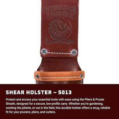 Occidental Leather Shear Holster - Universal Fit - Compact & Lightweight - Fits Up to a 3" Belt - Secure Tool Access - Durable - Made in USA
