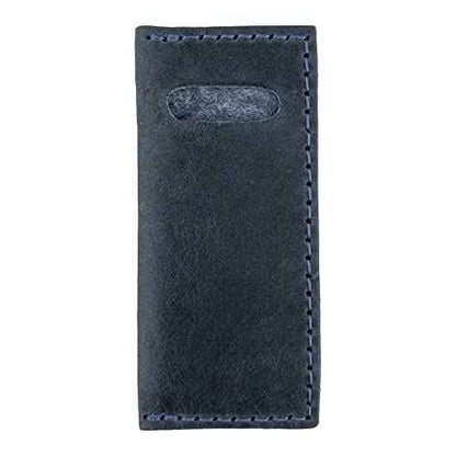 Hide & Drink, Set of 4 Tooth Pick Cases, Cooking Accessories, Full Grain Leather, Handmade, Slate Blue