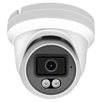 Marquis 4MP PoE IP Turret Dome Camera with Microphone/Audio, IP Security Camera Outdoor Rated, Waterproof IP66, 108¡Æ Wide Angle 2.8mm Lens (Regular IR)