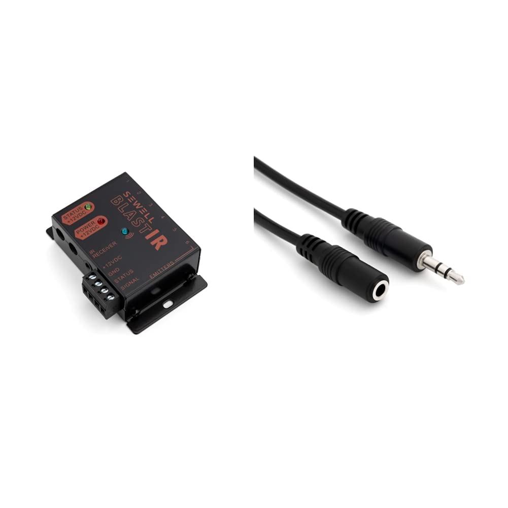 Sewell BlastIR SW-29311 Infrared (IR) Remote Control Receiver Kit (Black)