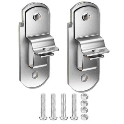 Cargo Trailer Door Latch, Trailer Latches, Trailer Hasp, Enclosed Trailer Door Latch, Cam Lock Latch Keeper for Enclosed Cargo Trailer, Ramp Trailer (2 Pack)