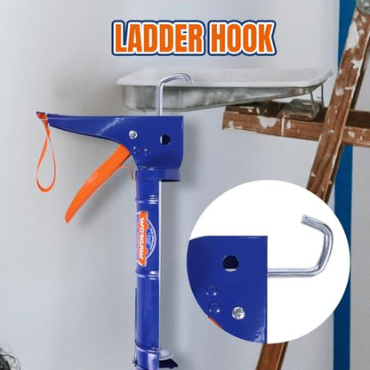 WCG2309D-1 Caulking Gun: No Drip Caulk Gun, 9" Drip Free Hand Caulking Gun with Comfort Grip, Smooth Round Rod for 10oz Caulk Tubes- Blue