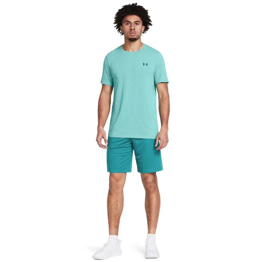 Under Armour Men's Tech Graphic 10" Shorts, (464) Circuit Teal / / Black, 4X-Large Tall