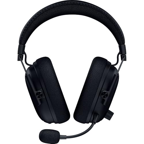 Razer BlackShark V3 Pro Wireless ANC Gaming Headset for PC: Full Band Mic - 50mm Drivers - 2.4 GHz, Bluetooth, USB, 3.5mm - Works with Mac, PS5, Nintendo Switch, Smartphone - 70 Hr Battery - Black