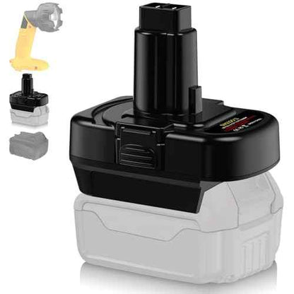 Adapter for Dewalt 20v Convert to for Dewal.t 12V-14.4V Ni-MH Battery, Convert for Dewalt 20v Battery to 12V-14.4 Ni-MH Power Tools(Only Adapter)