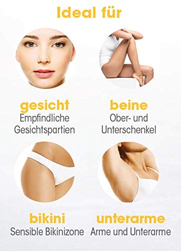 Nad's Sugar paste hair removal waxing set for face, body, back, legs, bikini area, arms, armpits, women and men