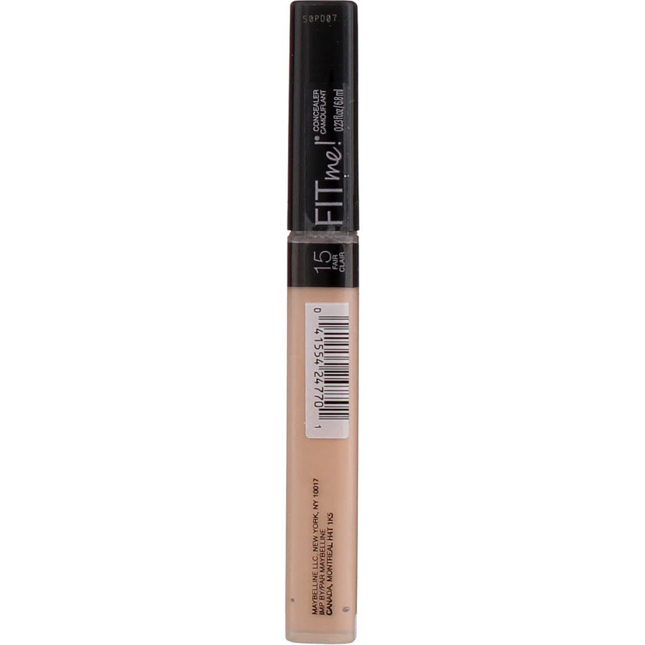 Maybelline New York Fit Me Liquid Concealer Makeup, Natural Coverage, Lightweight, Conceals, Covers Oil-Free, Fair, 1 Count (Packaging May Vary)