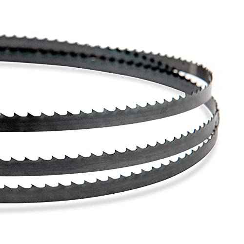 POWERTEC 80 Inch Bandsaw Blades, 1/4" x 6 TPI Band Saw Blades for Sears Craftsman 12" Band Saw for Woodworking, 1 Pack (13191V)