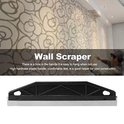 Paint Trim Guard, Multi-Purpose Paint Wallpaper Scraper, Stainless Steel Paint Shield,for Cutting in, Paint Guide & Measurement, Trim, Floor Cleaning Tool
