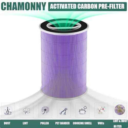 P200S/P200 Pro Pet Care Filter Replcement, Compatible with WELOV P200S/P200 Pro Air Purifier, 3-in-1 H13 True HEPA Filter and Pre-Filter, 2 Pack