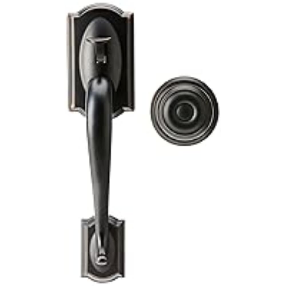Schlage Encode Smart WiFi Deadbolt Lock for Front Door - Keyless Entry with App or Touchscreen - Works with Alexa, Hey Google, & Airbnb - Create Codes for Guests - Matte Black