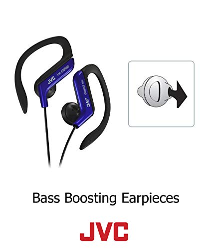 JVC HAEBR80B Sports Clip Headphones (Black)