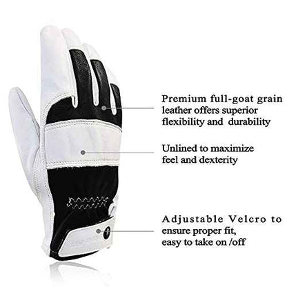 TIG Welding Gloves, High Dexterity Premium Goatskin,Spark-Resistant,True Fit