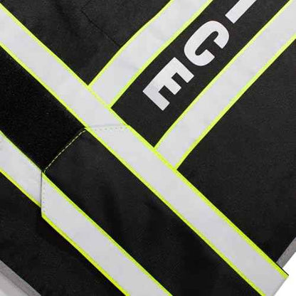 Reflective Class 2 Police Traffic Vest Lime Green 4 Point Breakaway Heavy Duty High Visibility Yellow Police Vest