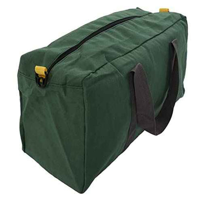 Wide Mouth Hand Tool Bag, Hand Tool Storage Carry Bag Heavy Duty Large Capacity Large for Woodworking Electrician (18 Inch)