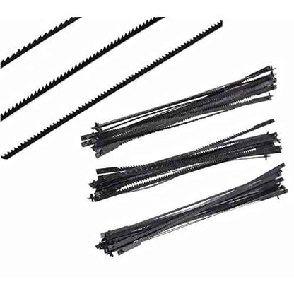 FOXBC 5 Inch Scroll Saw Blade Pin End, (10/15/18 TPI - 36 Pack)