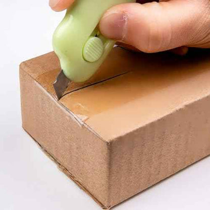 Mini Adorable Cloud Opener Utility Knife Cloud Box Cutter Retractable Letter Opener a knife with for Box Letter Envelope, 7 Colors Courier knives