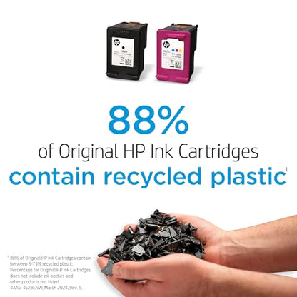 HP 65 Black Ink Cartridge for HP Printers | Works with Printer Series: AMP 100, DeskJet 2600, 3700; ENVY 5000 | Eligible for Instant Ink | N9K02AN